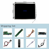 VSDISPLAY USB VAG AUDIO LCD Controller Board 10.4inch 1024x768 IPS LCD Screen 10.4inch Brightness 500nit Display