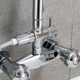 Shower Diverter Shower Faucet  Three-way Diverter Valve Shower Nozzle Switch  one-point two-cnnector Converter