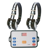Dog Fence Wireless & Training Collar 2 in 1 System,Electric Wireless Fence w/Remote, Reflective Stripe,Adjustable Range