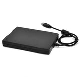 Hannord Portable 3.5inch Mobile USB Floppy Disk Drive 1.44M External Diskette FDD for Laptop Computer PC USB Drive Plug and Play