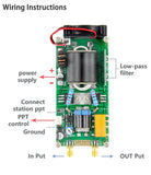 3~30Mhz 100w Shortwave power amplifier HF AMP with LPF RF for QRP YAESU FT-817 FT-818 KX3  ic-703 /Xiegu X5105 G90 G1M G106