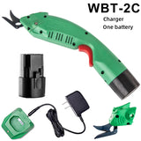 110V-220V battery scissors electric 5000mAh hand-held small cutting cloth machine leather cutting clothing electric scissors