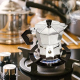 Moka Pot Stove Stand Steel Coffee Pot Holder Gas Range Support Ring Burner Grate Gas Hob Rack Kitchen Accessories