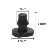 100PCS 1/4" Garden Hose Plug End Water Seal 4/7 Hose End Connectors Irrigation Plug Garden Barbed Drip Irrigation Fittings