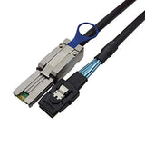 HD MINI SAS Line SFF8087 180 Degree TO SFF8088 Line 6G High-speed Server Cable