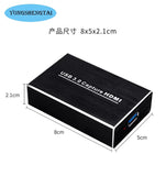 HDMI-USB3.0 HD Video Capture Card 4K/box Ring Out PS4 SWITCH XBOX Live Broadcast