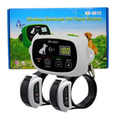 KPHRTEK KD-661C Waterproof Rechargeable Wireless Electronic Pet Fence System 1/2 DOG White Green Drop Shipping