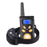 Rechargeable And Diving Swimming Waterproof Blueback light Shock + Vibra  500 Meters Remote Control Dog Training Collar