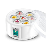 Kbxstart Automatic Yogurt Maker Machine 1.5L Natto Rice Wine Maker DIY Tool Stainless Steel Inner Yoghurt Beker 220V