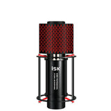 New Original ISK S600 Condenser Recording Microphone 25mm large film sound head Heart-shaped pointing pickup