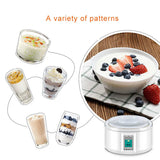 Kbxstart Automatic Yogurt Maker Machine 1.5L Natto Rice Wine Maker DIY Tool Stainless Steel Inner Yoghurt Beker 220V