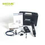 ACEMIC wireless microphone system DV-100SET for cctv cameras/DSLR interview,TV program/mobile live show/short movie producing