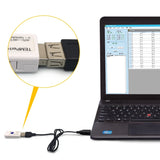 PC USB Hygrometer Thermometer -40~+85C Degree Hid TEMPerHUM Remote Temperature Humidity Recorder PC Sensor USB Port Adapter