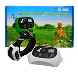 KPHRTEK KD-661C Waterproof Rechargeable Wireless Electronic Pet Fence System 1/2 DOG White Green Drop Shipping