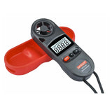 30m/s Digital Anemometer Beaufort Scale IP67 Air Velocity -10~45C Wind Temperature Speed Chill Indicator Measure Meter WT816A