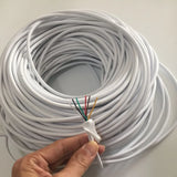 40M 0.2x 6P 6 wire cable 10M/15M/20M/30M for video intercom Color Video Door Phone doorbell wired Intercom cable