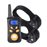 Rechargeable And Diving Swimming Waterproof Blueback light Shock + Vibra  500 Meters Remote Control Dog Training Collar
