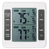 Digital Wireless Refrigerators Thermometer C/F Max Min Cordless Freezers Home Fridge Truck Temperature Sensor Monitor -40℃~60℃