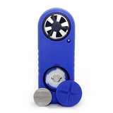 Mini Digital Anemometer 0-30m/s Wind Speed Meter -10~45C Temperature Tester Anemometro LCD Backlight Air Velocity Measure Tools