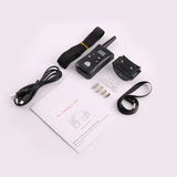 Rechargeable And Diving Swimming Waterproof Blueback light Shock + Vibra  500 Meters Remote Control Dog Training Collar