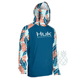HUK Fish Coat Men Long Sleeve Mask Hooded Fishing Shirts Upf 50+ Uv Protection Jerseys Breathable Beach Fishing Sweatshirt Climb