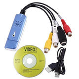 USB 2.0 Audio Video Capture Card Grabber Adapter VHS DVD DVR TV Converter for MAC IOS Win/XP/7/8/10