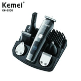 Hair Clippers Beard Trimmer Mens Grooming Kit 16 In 1 Cordless Waterproof LCD Display Shaver Body Face Nose Ear Trimmer