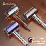 Hair Dryer 1500W Hair Care with Collagen Strong Wind Multi-speed Air Temperature Regulation Fast Drying Low Radiation