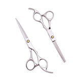Hair Scissors 5.5 6.0 Professional Hairdressing Scissors Thinning Barber Scissor Set Hair Cutting Scissors 440C Japan Steel 888#