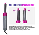 Hairdryer Comb A 5 In 1 Hot Air Comb For Curling And Straightening Hair Automatic Straight Hair Comb And Hair Dryer