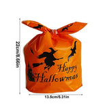 Halloween Candy Bags 50PCS Spooky Cartoon Cat Novelty Bag With Rabbit Ears Halloween Costume Accessories For Chocolate Cookies