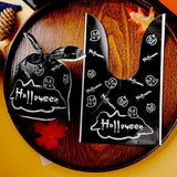 Halloween Candy Bags 50PCS Spooky Cartoon Cat Novelty Bag With Rabbit Ears Halloween Costume Accessories For Chocolate Cookies