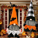 Halloween Gnomes Halloween Gnomes Plush Decorations For Fall Collectible Handmade Faceless Bearded Gnomes With Hat Holiday Home