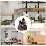 Halloween Mini Figurines Exquisite Small Resin Ornaments For Halloween Haunted House Ornament For Entrance Hall Car Living Room