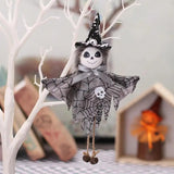 Halloween Plush Hang Ornaments Windsock Doll Ornaments Hang Plush Doll Halloween Doll Windsock Pendant Prop Scary Decor Windsock