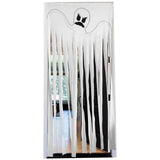 Halloween Sidelight Curtains Window Decorations Hang Door Curtains For Halloween Reusable Halloween Front Door Curtains Decor