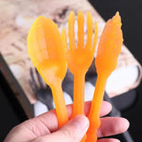 Halloween Silverware Set  Halloween Skeleton Forks Skull Spoons Spooky Gothic Cutlery Set Party Supplies Decorative for Home
