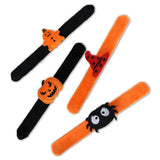 Halloween Slap Band Bracelets Halloween Decorations Slap Bracelets Portable Halloween Designs Snap Bracelets Craft For Kids