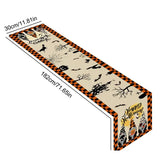 Halloween Table Decorations Gothic Runner Table Overlay Decor Halloween Table Runner Topper Linen Holiday Kitchen Dining Table