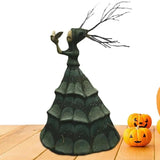 Halloween Witch Resin Statue Halloween Witch Statue Creepy And Scary Nightmare Witch Ornament Horror Handicraft Decor Bookshelf