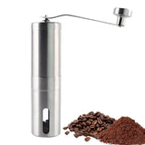 Hand Coffee Grinder Portable Stainless Manual Coffee Mill Adjustable Detachable Hand Crank Coffee Grinder Espresso Grinder