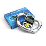 Hand-Held Health Body Fat Measure LCD Liquid Body Fat Monitor BMI Fat Measuring Instrument  Male and Female General Body Tools