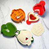 Hand Pie Molds 3Pcs Dough Presser Pie Maker Set Cookie Cutters Pie Press Tool Baking Mold For Halloween Party Pastry Pie Crust