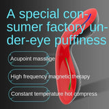 Handheld USB vibration massage to remove eye pouch movement slow nerve protection hot compress portable eye device
