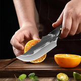 Handmade Forged Meat Cleaver Cutter Stainless Steel Boning Knife Camping Hunting Knives Butcher Knife Outdoor Cooking Cutlery