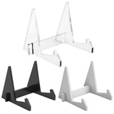 Acrylic Books Bookshelf Tablet Book Display Stand Acrylic Photo Frame Brochure Artwork Holder Organizer  Home Storage
