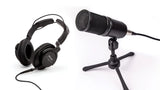 ZOOM ZDM-1 PODCAST MIC PACK ZDM-1 Microphone and ZHP-1 Headphone Recording Set For Professional Sounding Podcast ZDM-1PMP