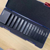 Woodworking block gauge block height ruler 15 sets of table saw measuring block Setup Blocks guage