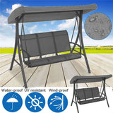 Waterproof Canopi UV Resist Wind Proof Swing Canopy Garden Chair Tent Porch Top Cover Swing Roof Outdoor Garden Swing Roof