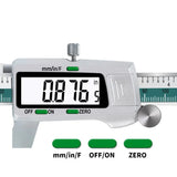 Stainless Steel Digital LCD Display Caliper 150mm Fraction MM Inch 0.01mm Precision LCD Vernier Caliper Measuring Tools With Box